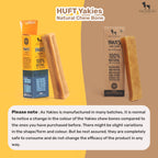 HUFT Yakies Vegetarian Natural Chew Bone - Heads Up For Tails